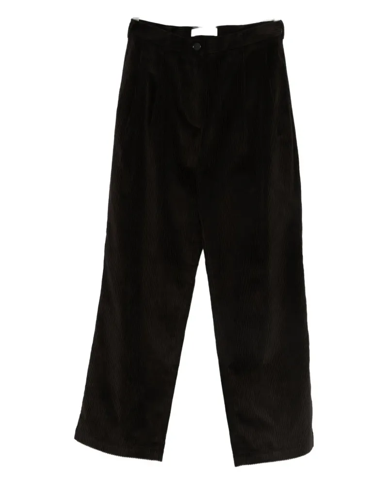 FRANKIE Shop Straight-Leg-Hose aus Cord - Braun Braun