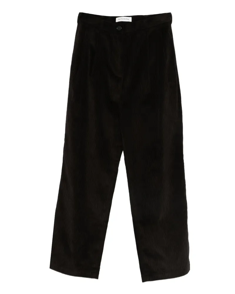 FRANKIE Shop Straight-Leg-Hose aus Cord - Braun Braun