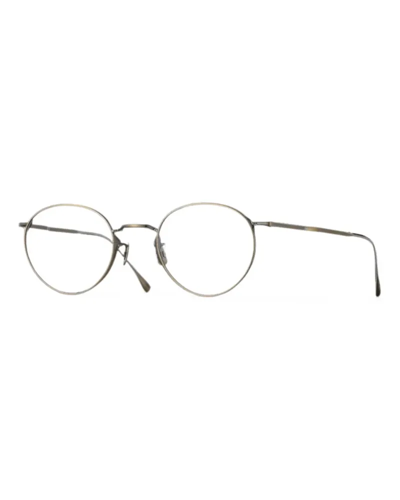 EYEVAN 7285 Brille mit rundem Gestell - Gold Gold