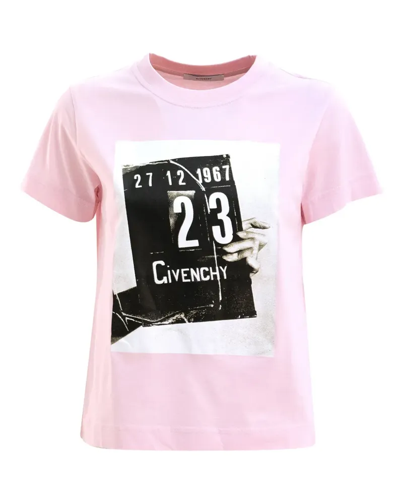 Givenchy Clapperboard graphic T-shirt - Rosa Rosa