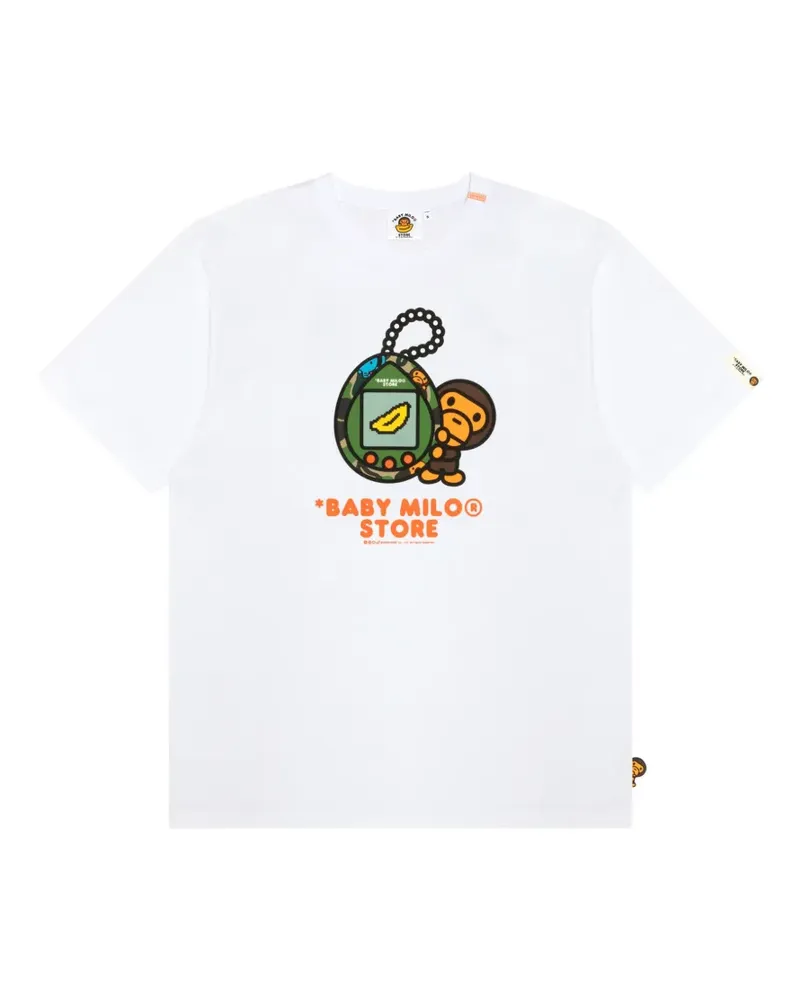BAPE graphic-print T-shirt - Weiß Weiß