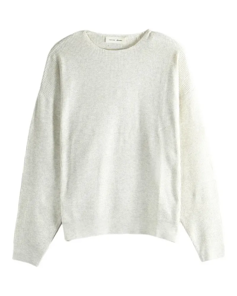 Fear of God Signature 90 waffle-knit sweater - Weiß Weiß