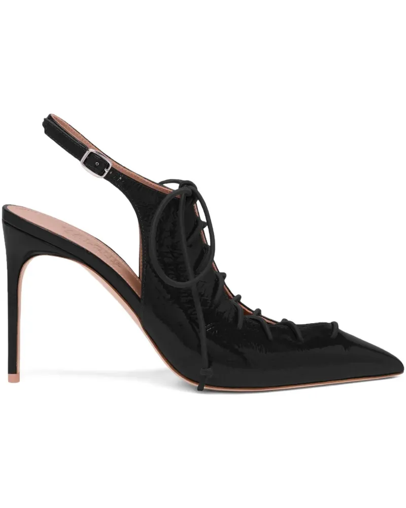 Malone Souliers Alia Pumps mit Slingback-Riemen 90mm - Schwarz Schwarz
