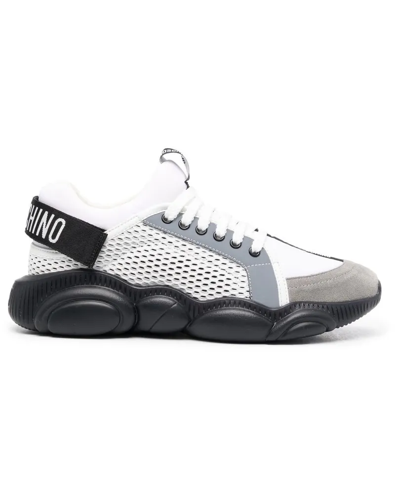Moschino Klassische Sneakers Weiß