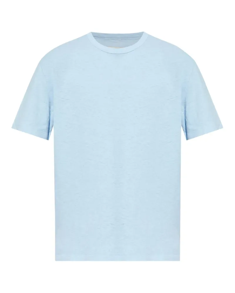 Officine Generale T-Shirt aus Baumwolle - Blau Blau