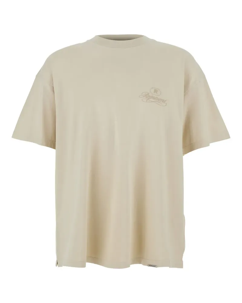 REPRESENT Gran T-Shirt mit Logo-Print - Nude Nude