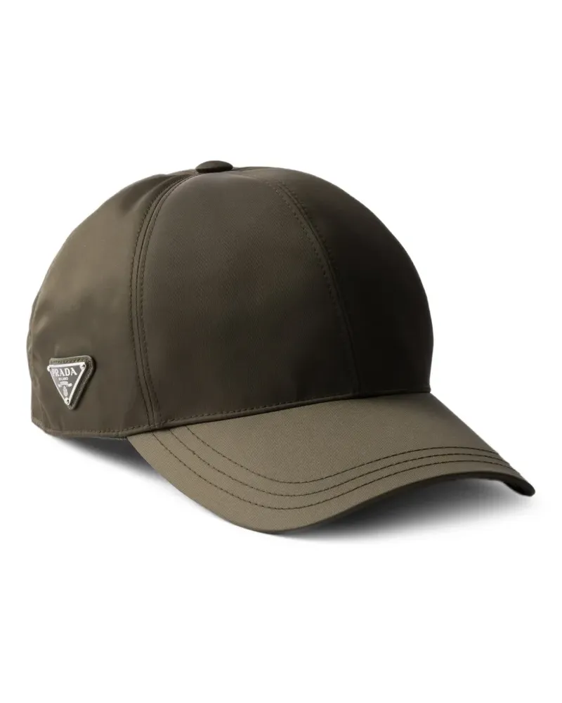 Prada Baseballkappe aus Re-Nylon - Grün Grün