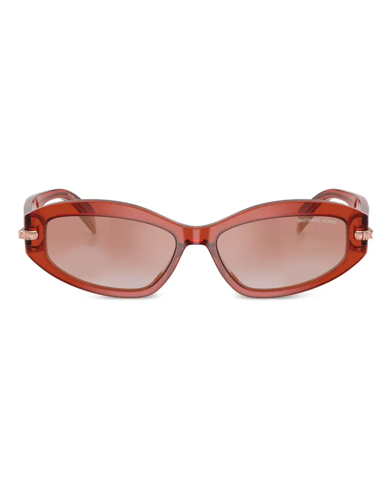 Michael Kors Sonnenbrille mit ovalem Gestell - Rosa Rosa