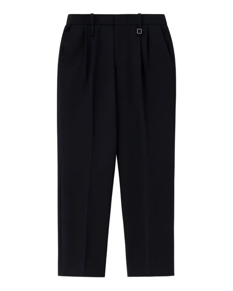 Wooyoungmi Bundfaltenhose mit Beschlägen - Blau Blau