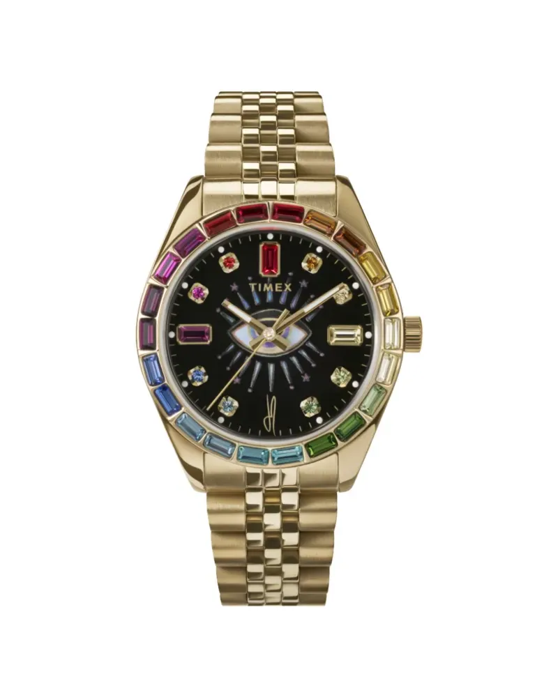 Timex x Jacquie Aiche Cosmic Nights 36mm - Schwarz Schwarz