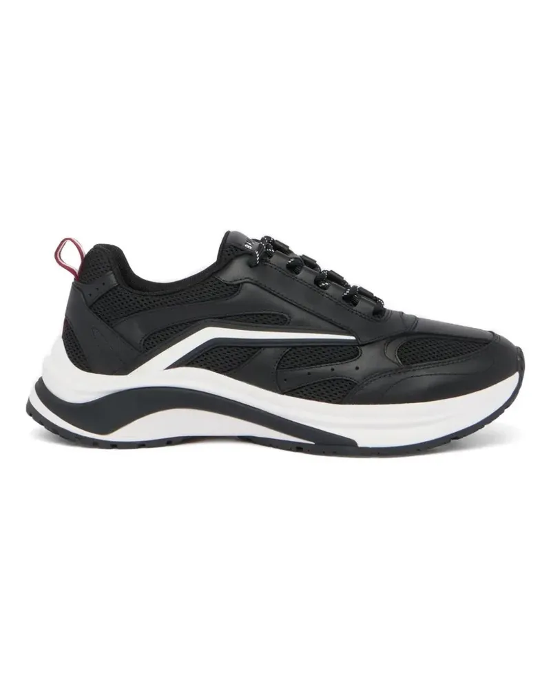 Bally Woge panelled mesh-insert sneakers - Schwarz Schwarz