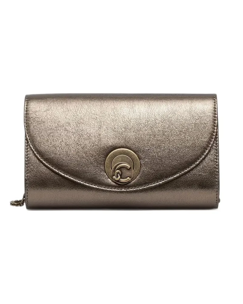 Coccinelle Kleine Nikla Umhängetasche aus Metallic-Leder - Gold Gold