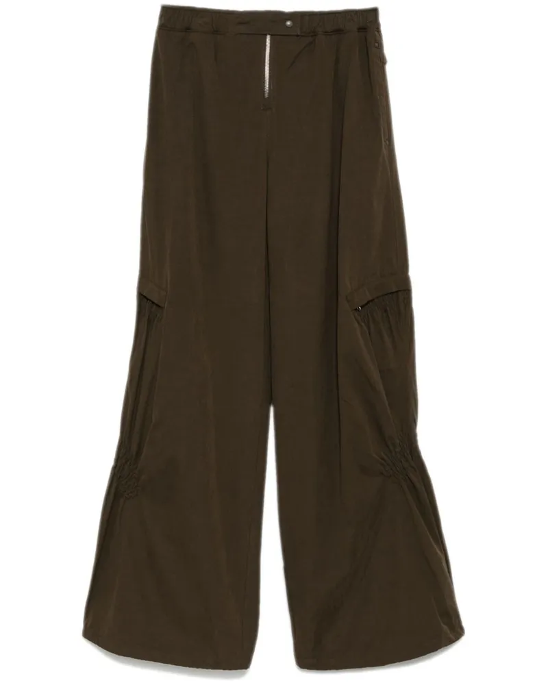 LOW CLASSIC Voluminöse Hose - Braun Braun