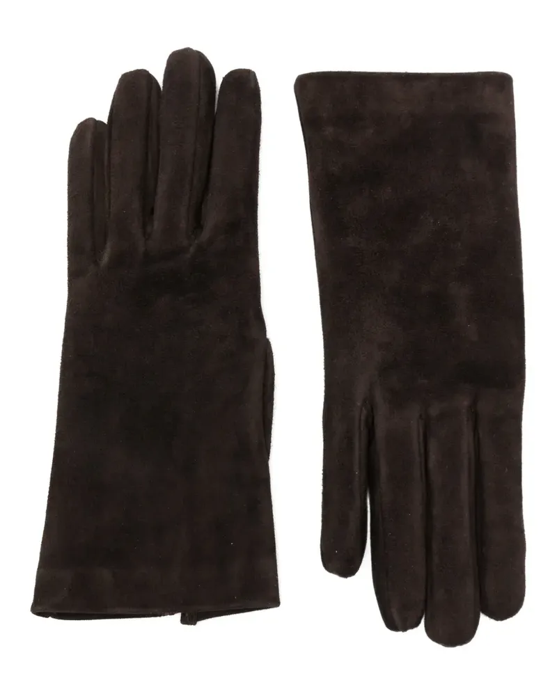 Gianvito Rossi Cam gloves - Braun Braun