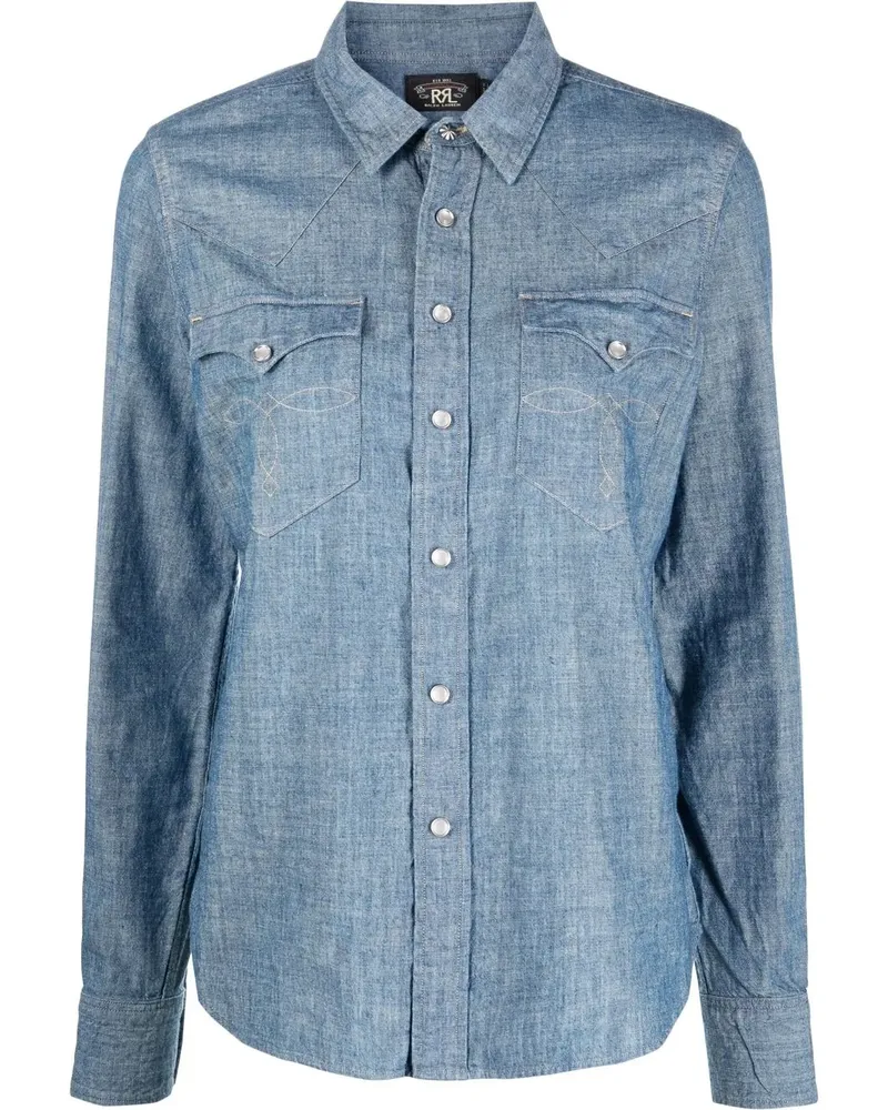Ralph Lauren Buffalo Jeanshemd - Blau Blau