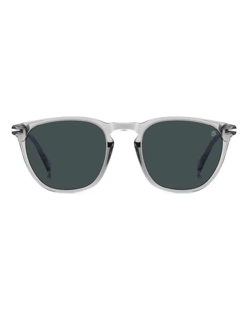 EYEWEAR by DAVID BECKHAM Sonnenbrille mit rundem Gestell - Grau Grau
