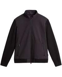 Woolrich Soft Shell Hybrid Jacke Schwarz