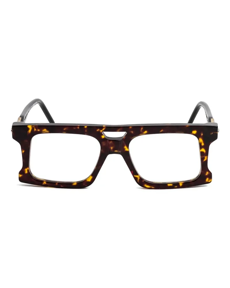 KUBORAUM D76 square-frame glasses - Braun Braun