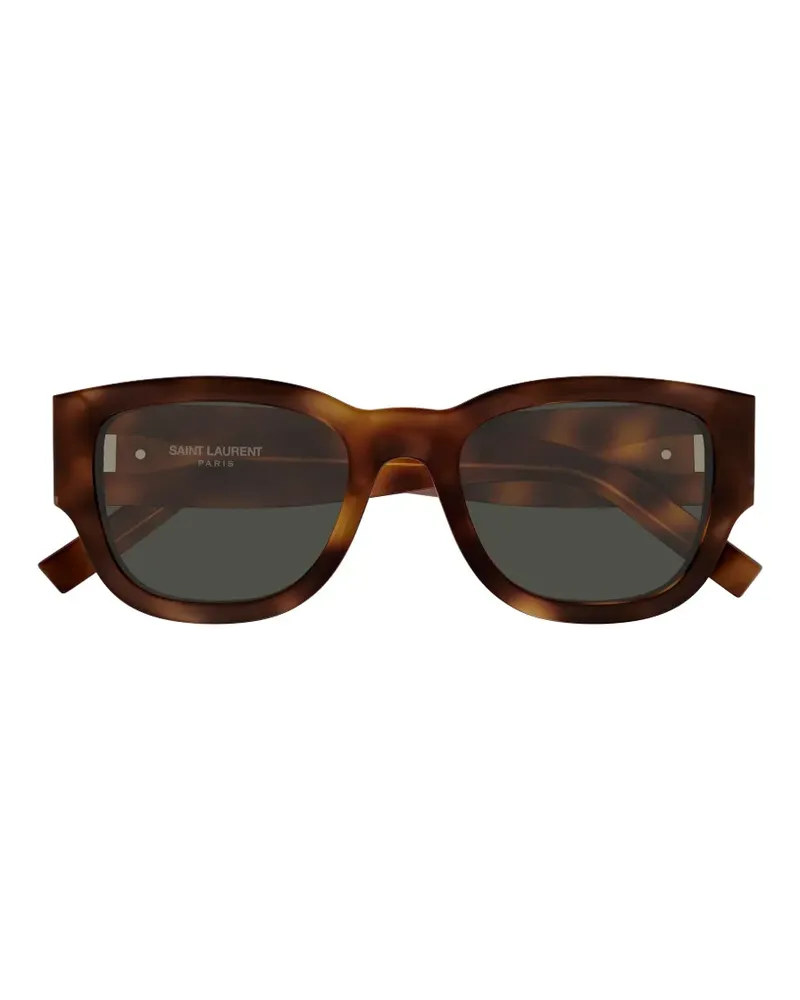 Saint Laurent SL M174 Sonnenbrille in Schildpattoptik - Braun Braun