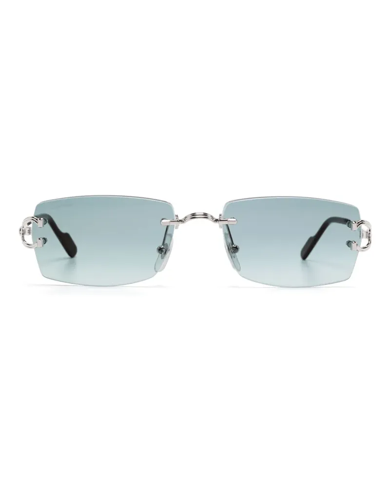 Cartier Signature C De Cartier Sonnenbrille - Silber Silber