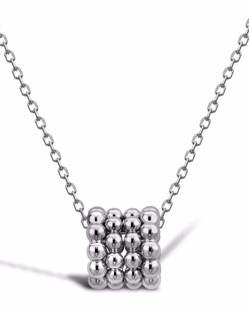 Pragnell 18kt Bohemia Weißgoldhalskette - Silber Silber