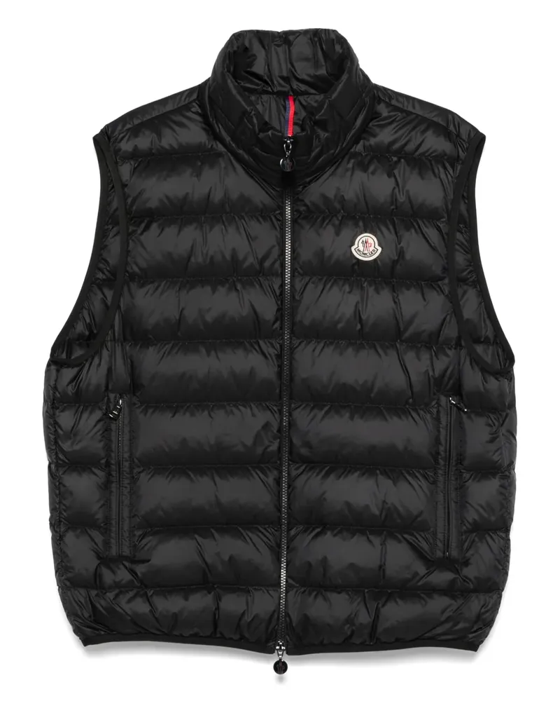 Moncler Rocoque Weste - Schwarz Schwarz
