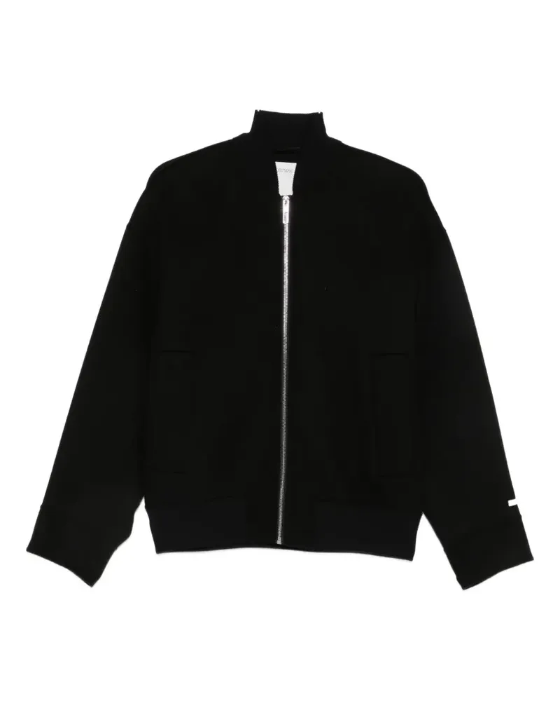 SPORTMAX Jacke mit Reißverschluss - Schwarz Schwarz