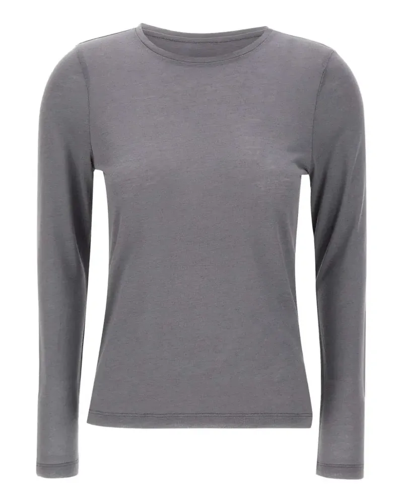 Not Shy crew-neck T-shirt - Grau Grau