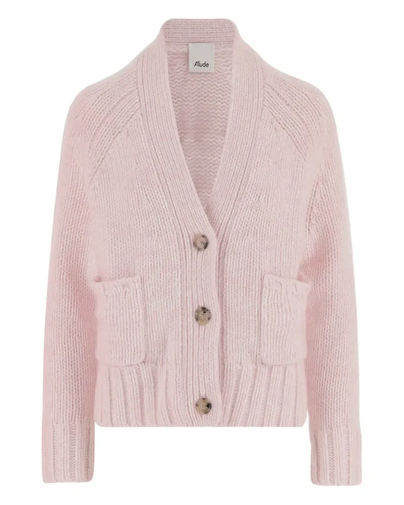 ALLUDE Cardigan aus Kaschmir - Rosa Rosa