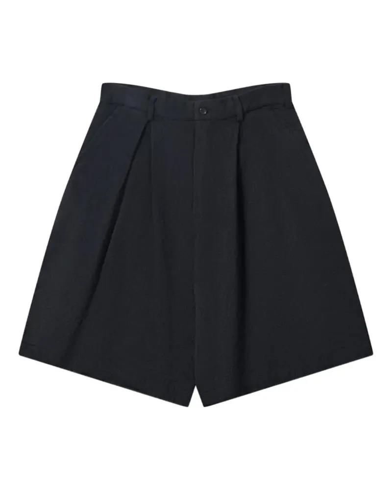Comme des Garçons pleated wide-leg shorts - Schwarz Schwarz