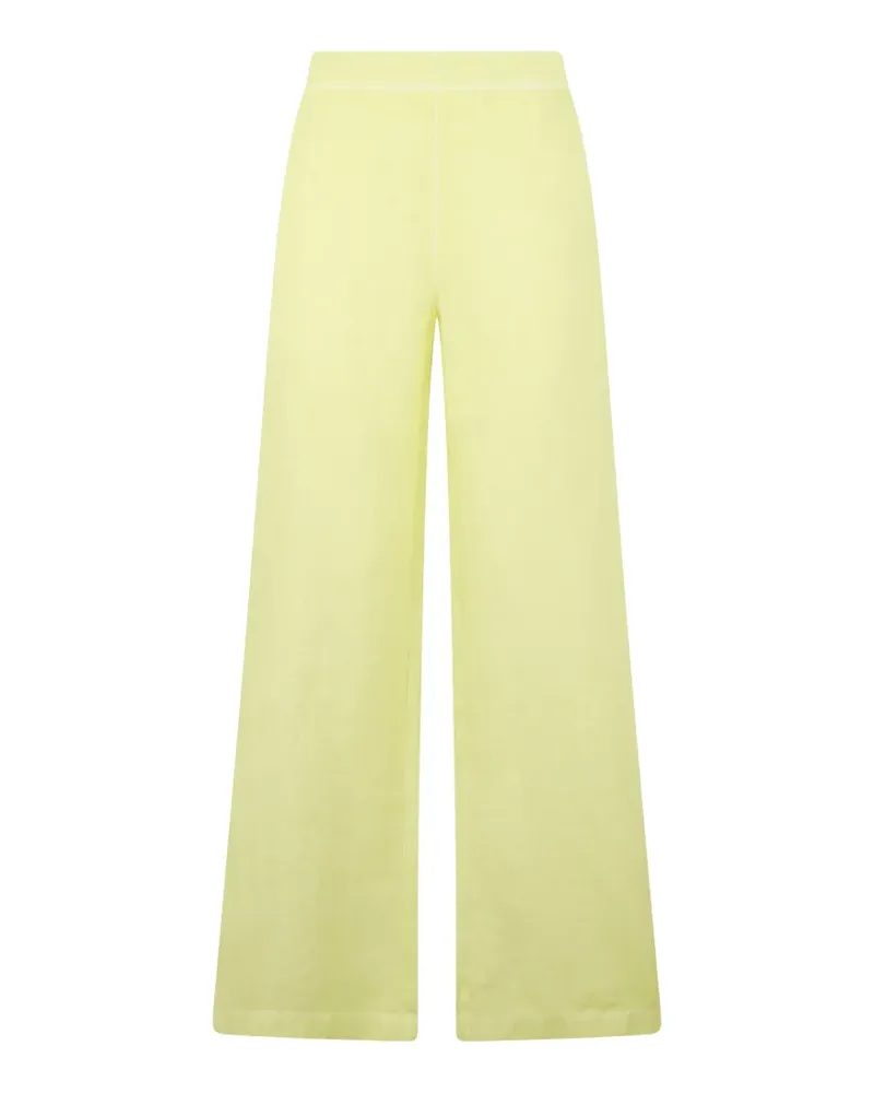 120% Lino linen wide-leg trousers - Gelb Gelb
