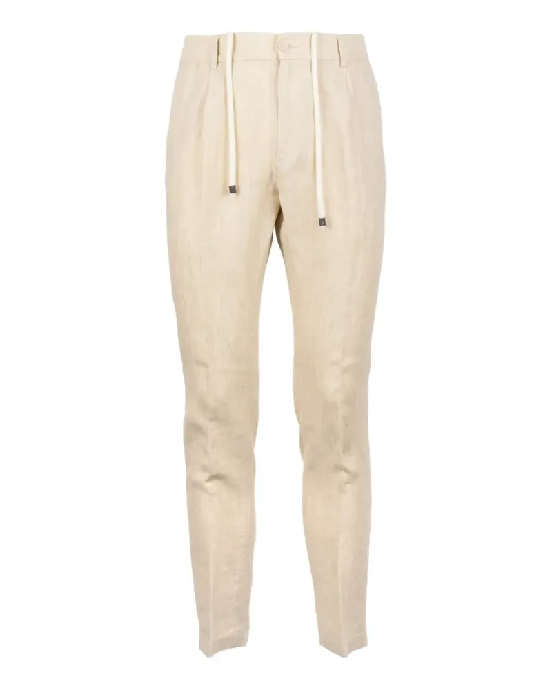 CRUNA drawstring trousers - Nude Nude