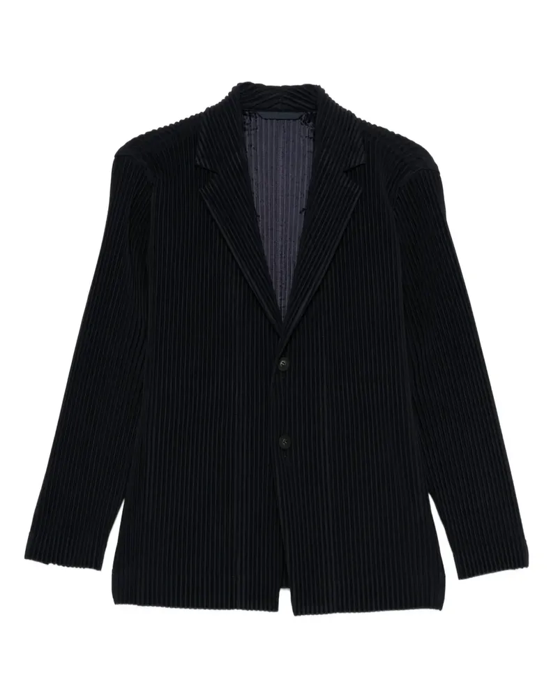 Issey Miyake Jacke mit zwei Knöpfen - Blau Blau