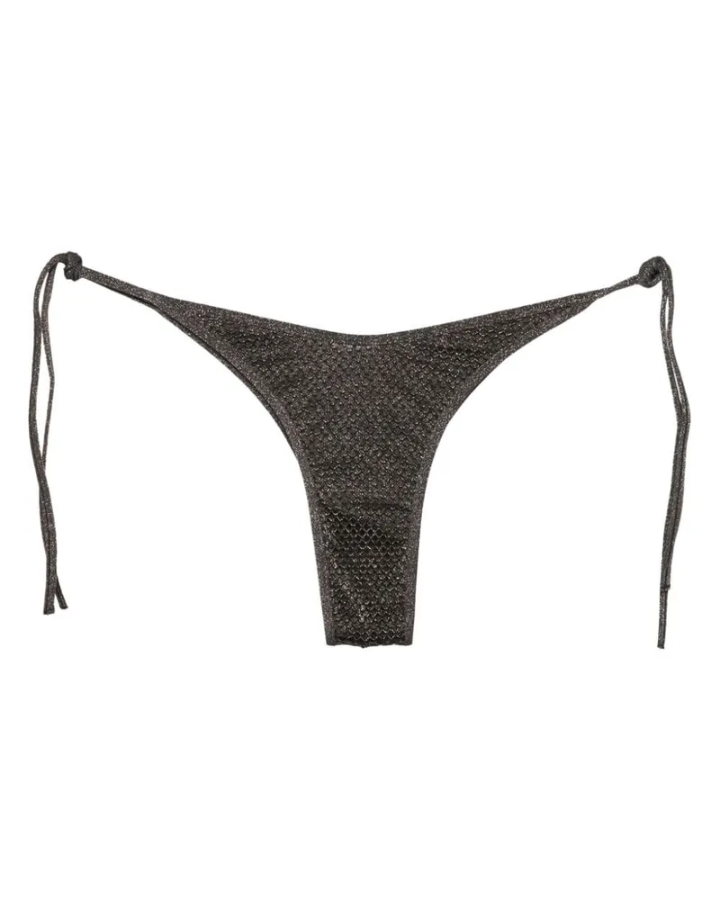 Palm Angels Klassisches Bikinihöschen - Schwarz Schwarz