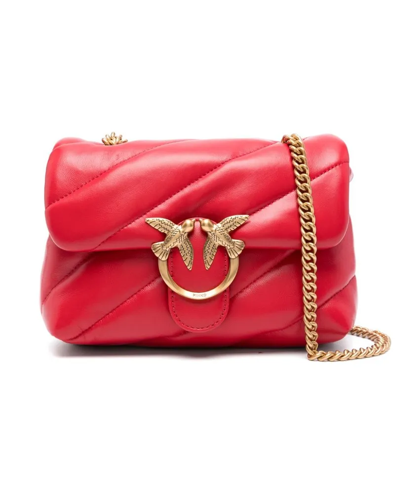 Pinko Love Puff Mini-Tasche Rot