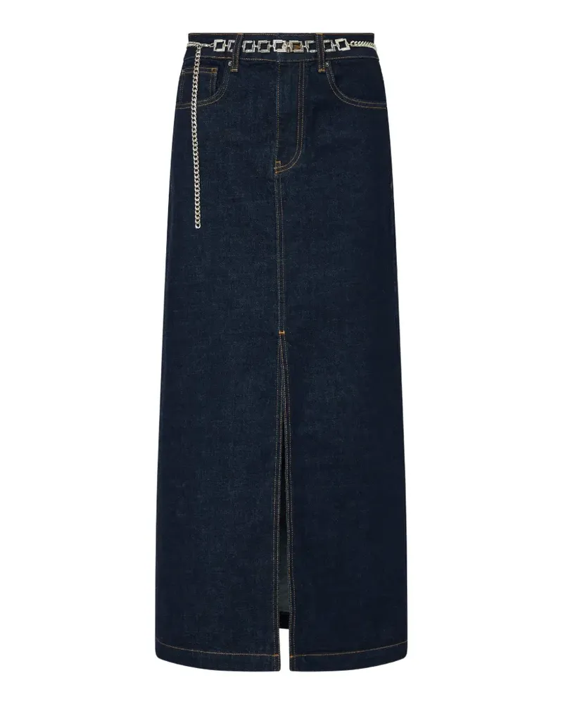 Liu Jo Maxirock aus Denim - Blau Blau