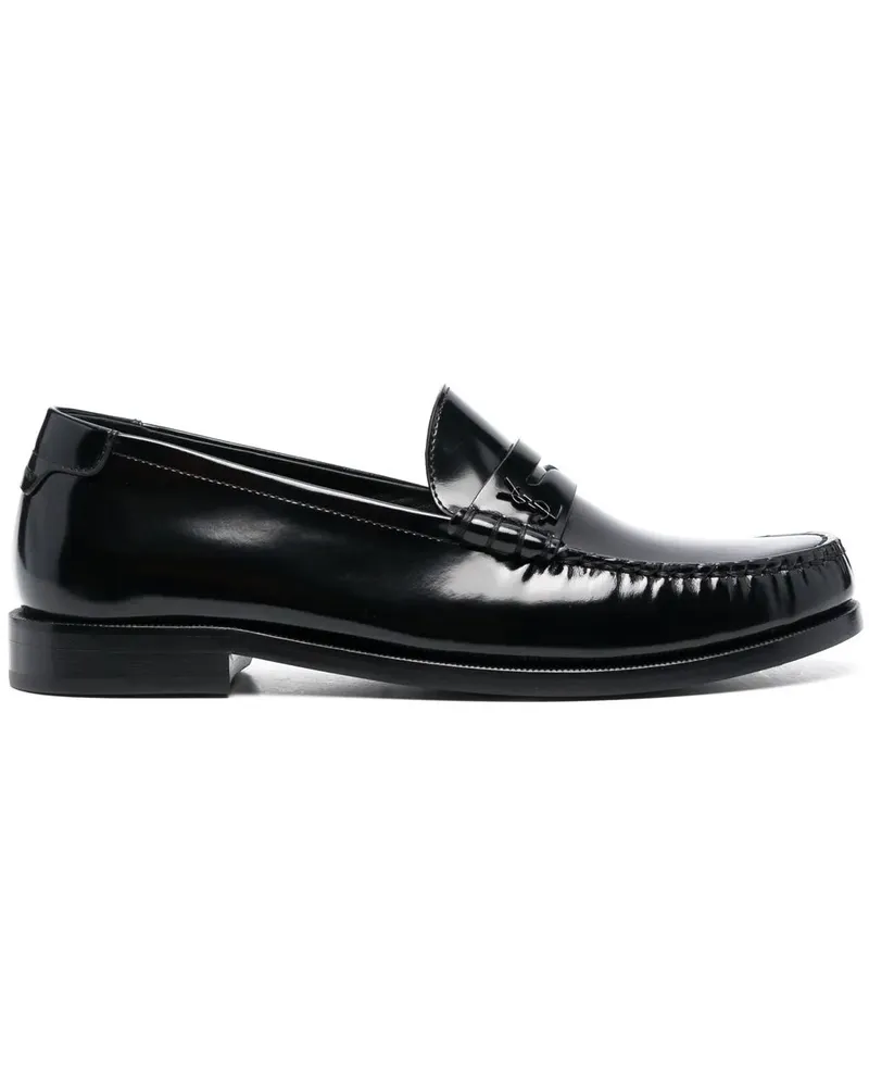 Saint Laurent Klassische Penny-Loafer - Schwarz Schwarz