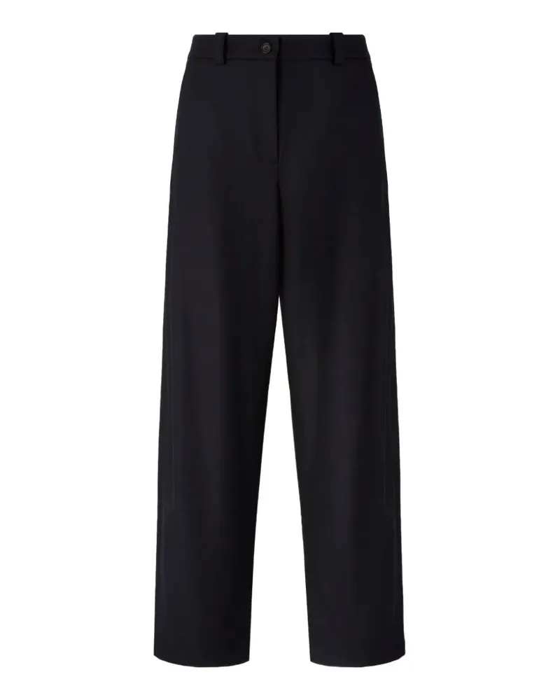 Pinko Gerade Hose mit Gürtelschlaufen - Blau Blau