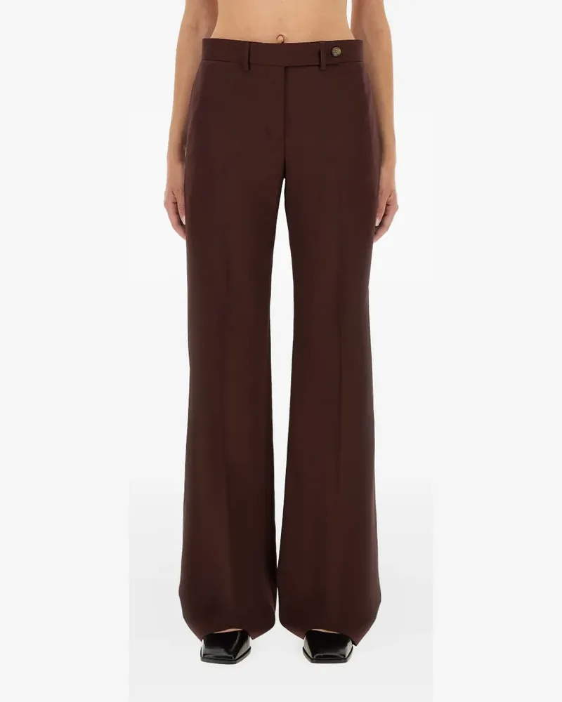 Paul Smith A Suit To Travel In buttoned-wool trousers - Rot Rot