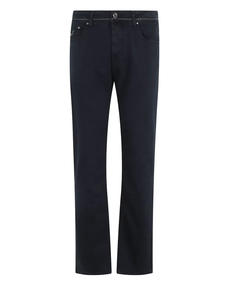 Jacob Cohën Jeans mit Taschendetail - Blau Blau