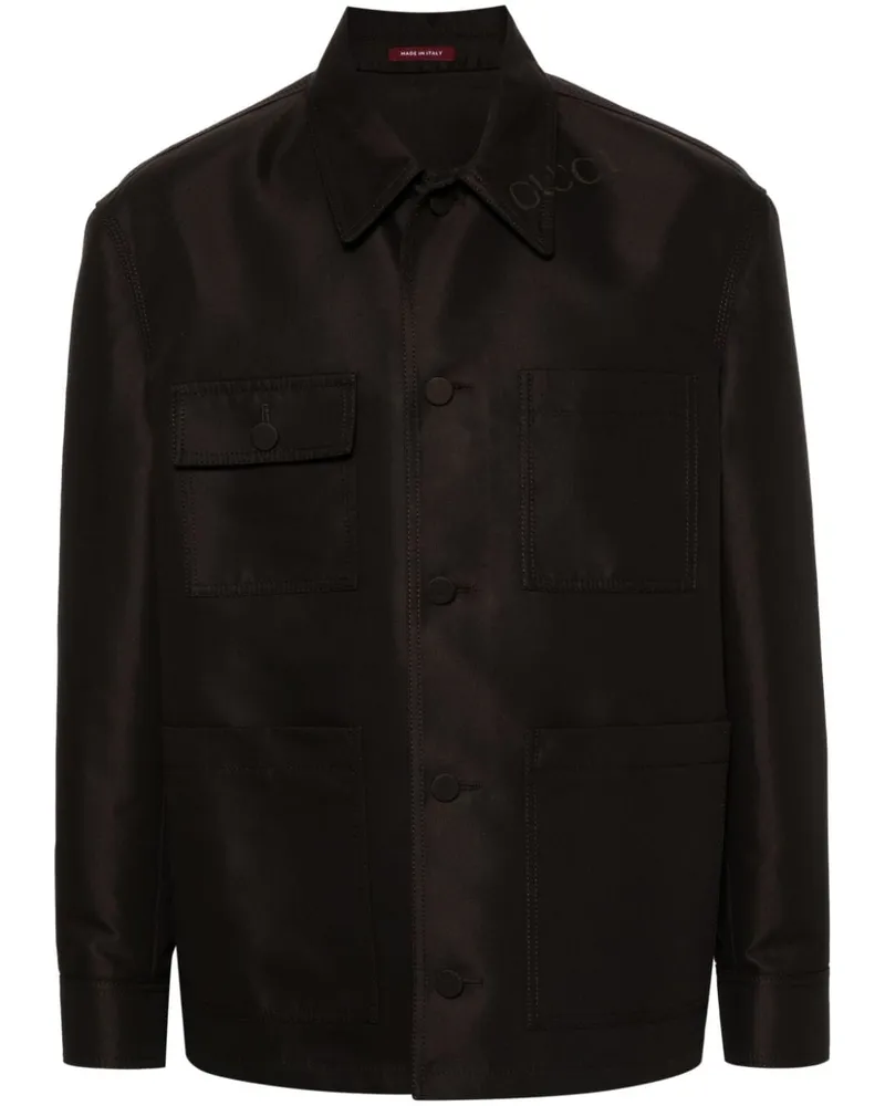 Gucci Jacke aus Baumwolle - Braun Braun