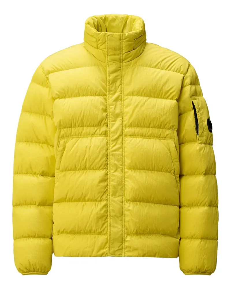 C.P. Company Gesteppte Jacke mit Ärmeldetail - Gelb Gelb