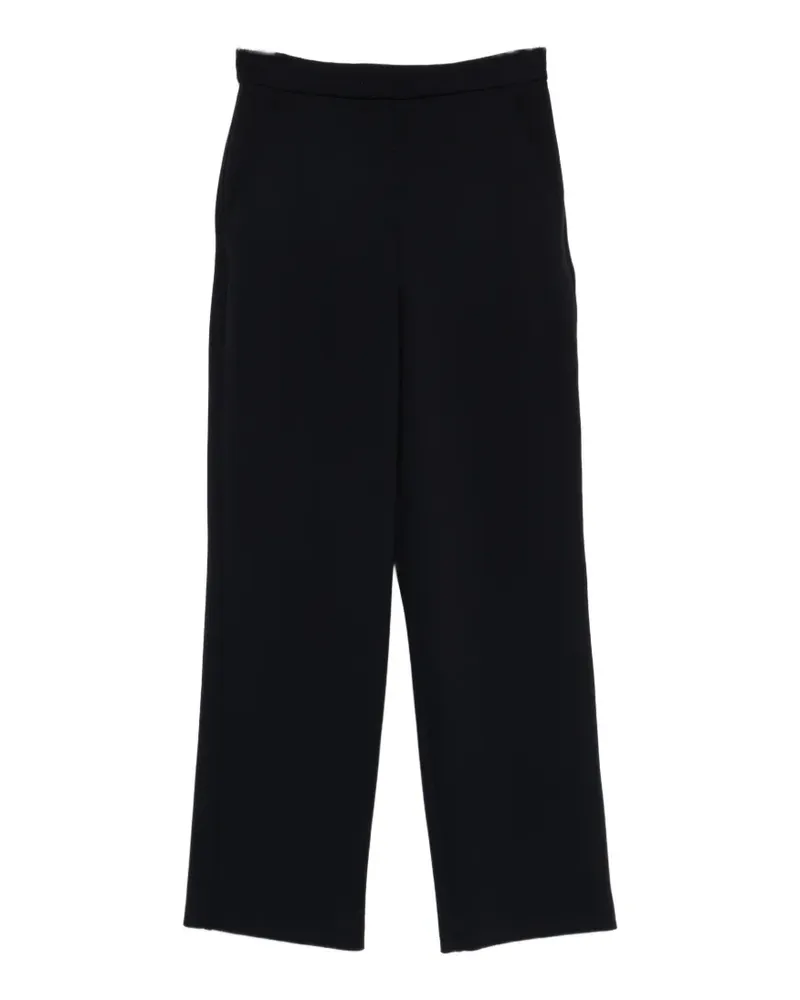 Max Mara stitch-detail trousers - Blau Blau
