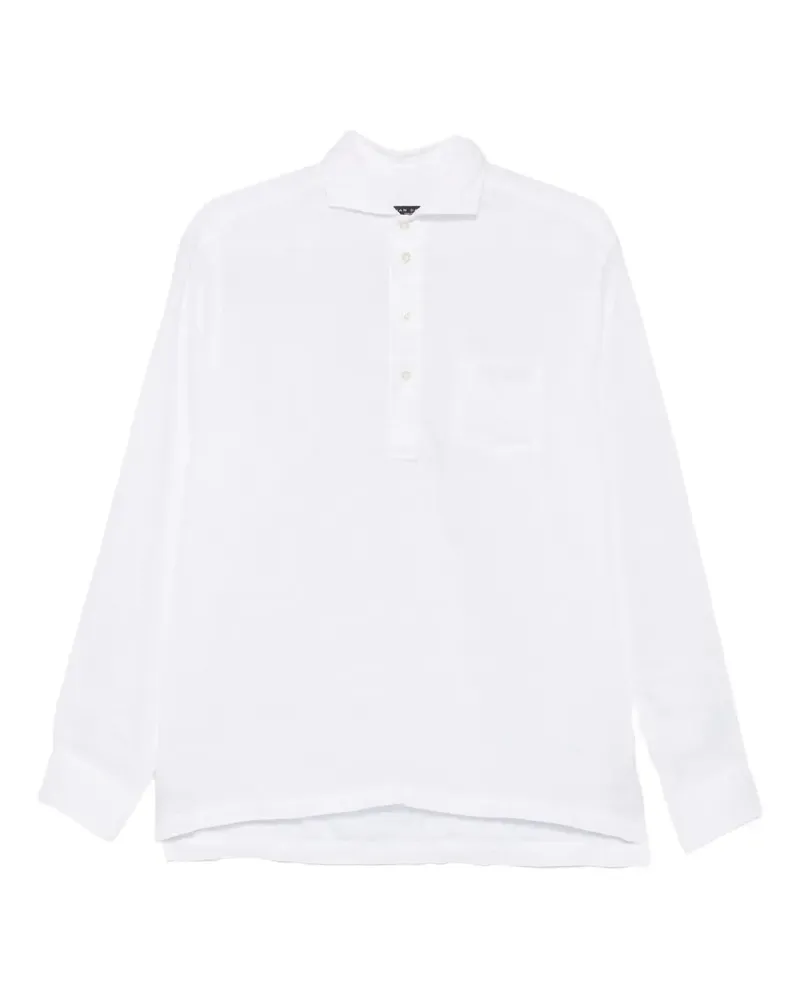 Brian Dales chest-pocket polo shirt - Weiß Weiß