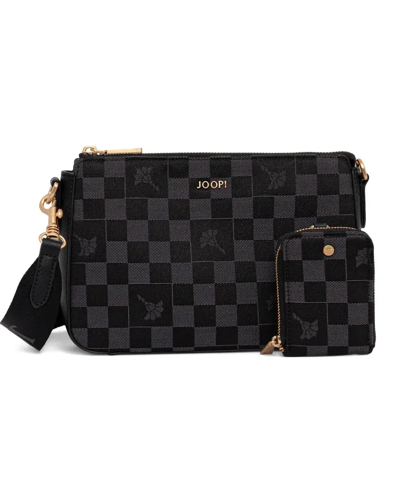 JOOP! zip-up cross body bag - Schwarz Schwarz