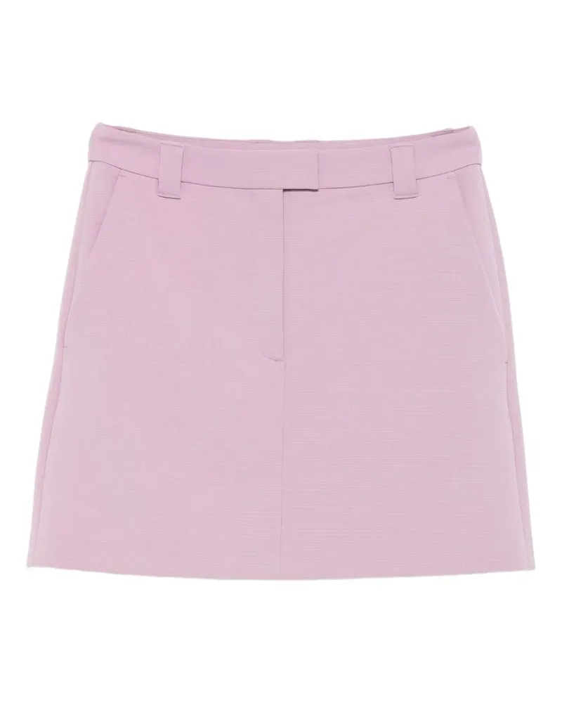 Marc O'Polo Minirock in A-Linie - Violett Violett