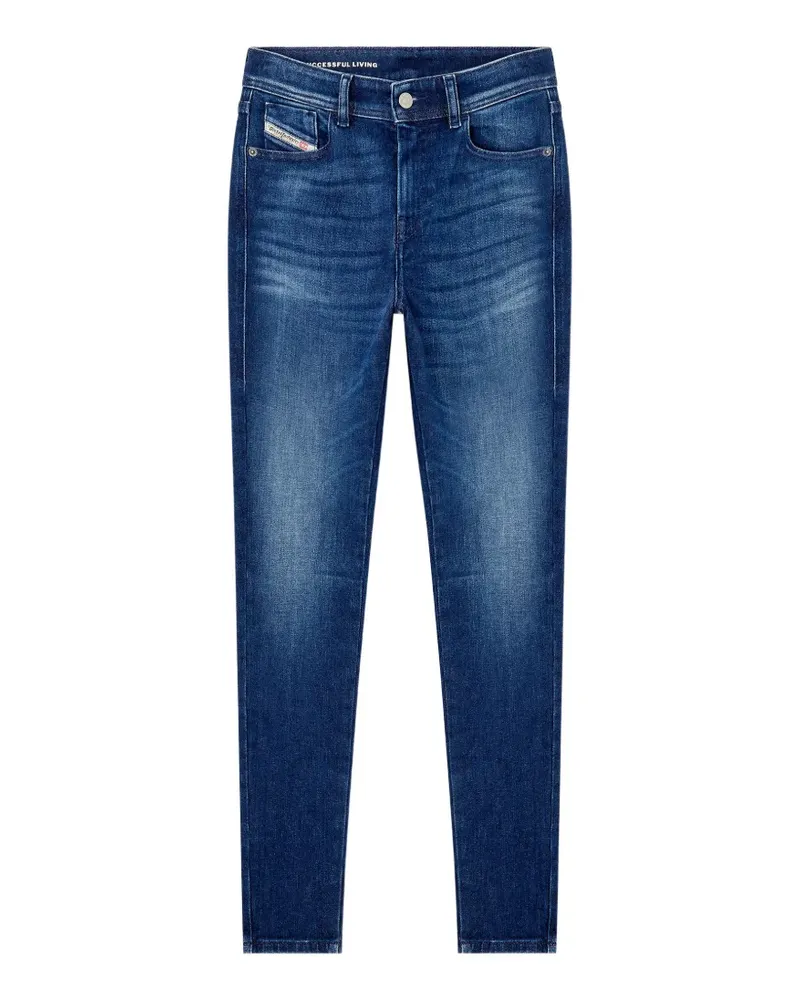 Diesel 2017 Slandy 09N12 skinny jeans - Blau Blau