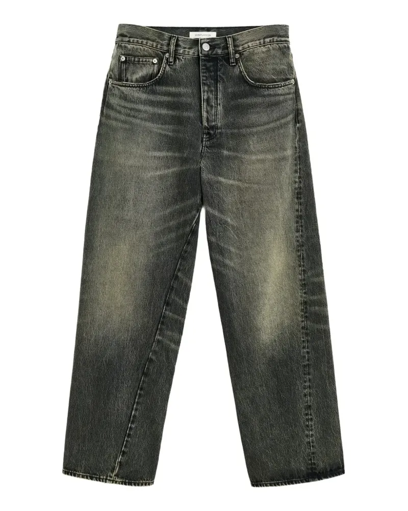 Sunflower wide-leg twisted jeans - Grau Grau