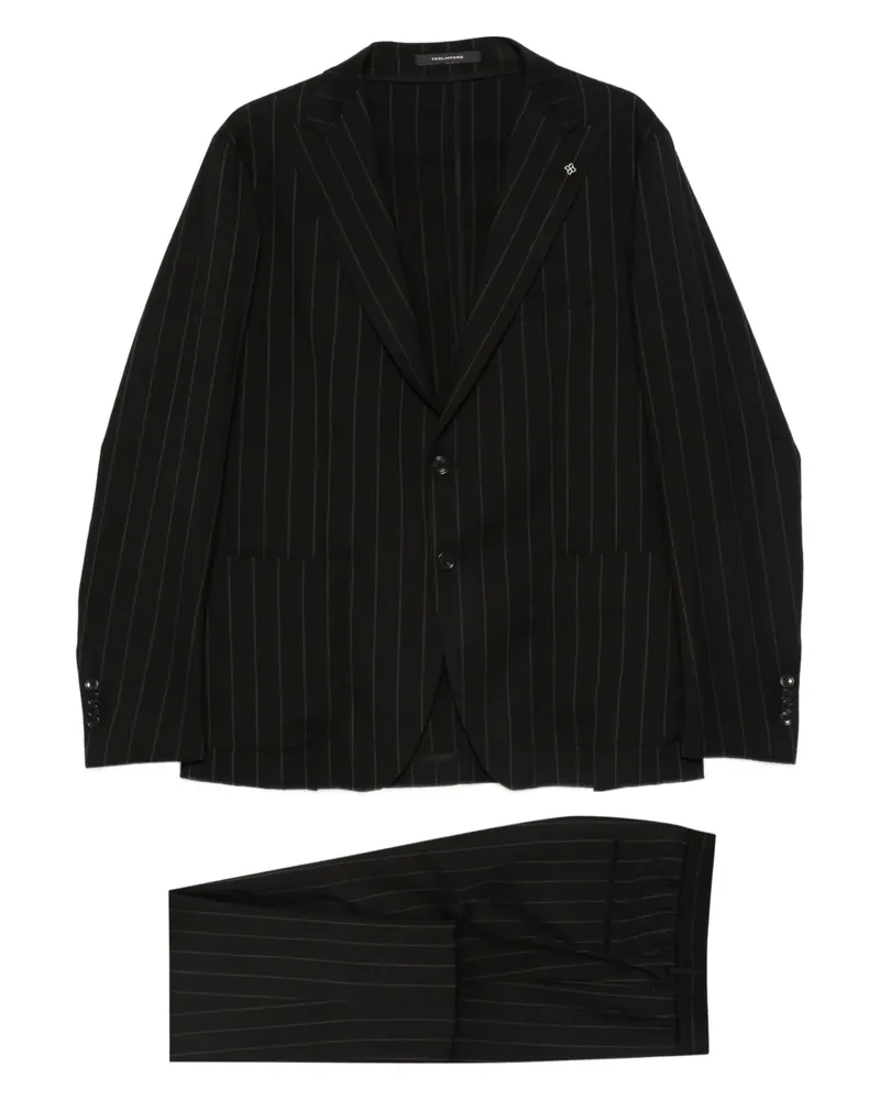 Tagliatore Anzug mit Nadelstreifen - Schwarz Schwarz