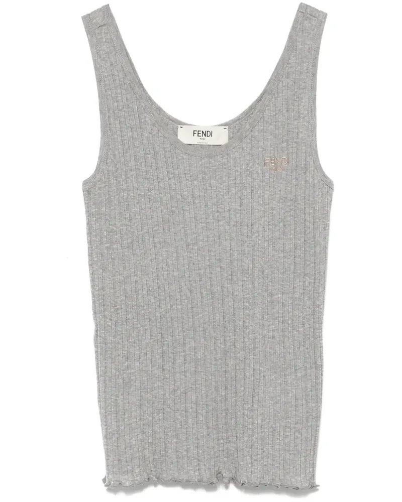 Fendi Roma Tanktop - Grau Grau